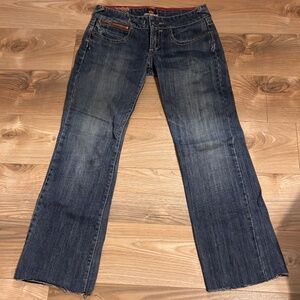 y2k Bootcut low-rise jeans